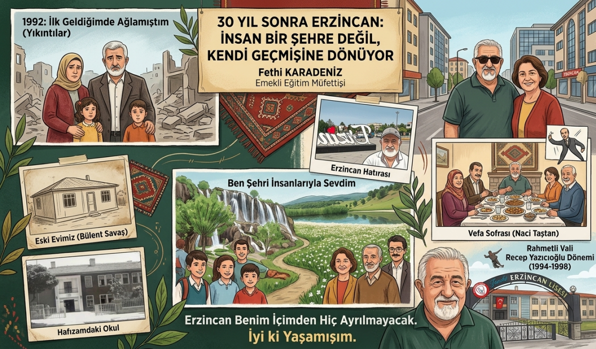 30 YIL SONRA ERZİNCAN: İNSAN BİR ŞEHRE DEĞİL, KENDİ GEÇMİŞİNE DÖNÜYOR